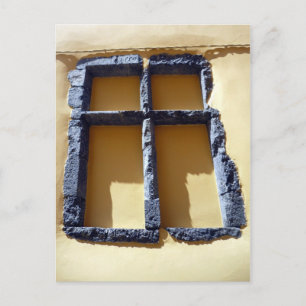 Fensterquadrat Postkarte
