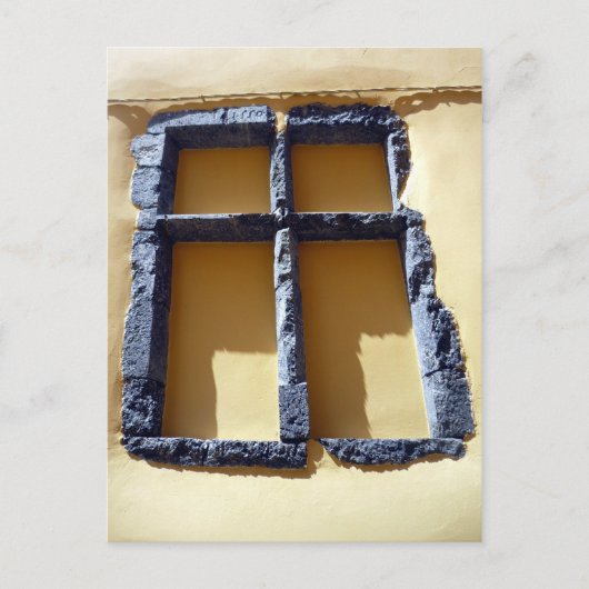 Fensterquadrat Postkarte (Vorderseite)