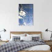 Fensterreflektionen Leinwanddruck (Insitu (Schlafzimmer))