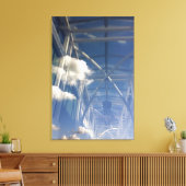 Fensterreflektionen Leinwanddruck (Insitu (Wohnzimmer))