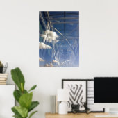 Fensterreflektionen Poster (Heimbüro)