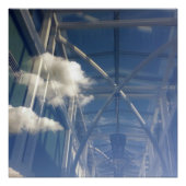 Fensterreflektionen Poster (Vorderseite)