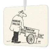 Fensterreiniger Geschäftsführer Autolufterfrischer (Links)