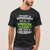 Fensterreiniger Hero-Reinigung 6 T-Shirt (Vorderseite)