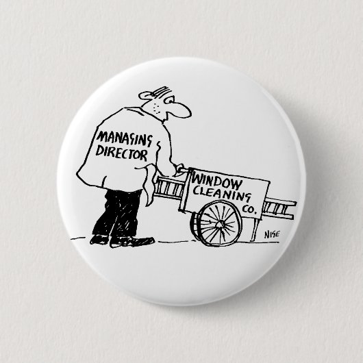 Fensterreiniger mit Fensterreinigungskarte Button (Vorderseite)