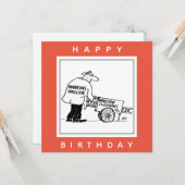 Fensterreiniger mit Fensterreinigungskarte Karte (Vorderseite/Rückseite Beispiel)