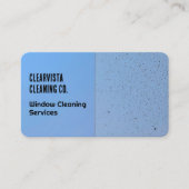 Fensterreiniger Visitenkarte (Vorderseite)