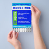 Fensterreinigung Flyer (Handgriff)