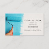 Fensterreinigung für Hight-Gebäude-Karte Visitenkarte (Vorderseite)