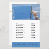 Fensterreinigung Hoher Gebäude Preisliste (Vorne/Hinten)