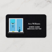 Fensterreinigung Premium Visitenkarte (Vorderseite)