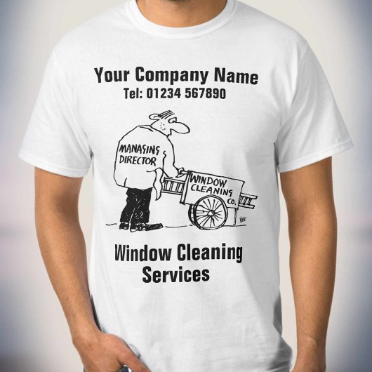 Fensterreinigung T-Shirt