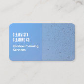 Fensterreinigung Visitenkarte (Vorderseite)