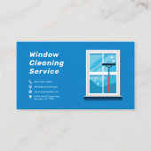 Fensterreinigung Visitenkarte (Vorderseite)