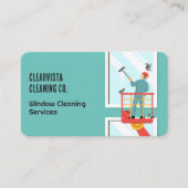 Fensterreinigung Visitenkarte (Vorderseite)