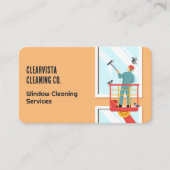 Fensterreinigung Visitenkarte (Vorderseite)