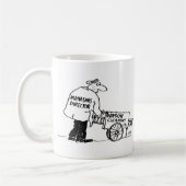 Fensterreinigungskarte, Fensterreiniger Kaffeetasse (Links)