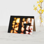 Fensterschatten Karte (Gelbe Blume)