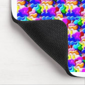 Fensterschmetterlingsstereogramm Mousepad (Ecke)