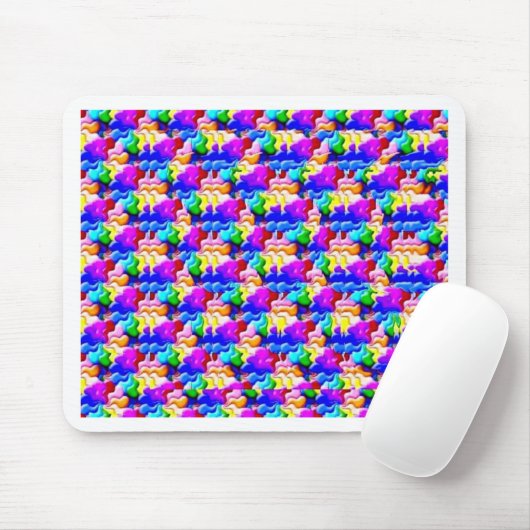 Fensterschmetterlingsstereogramm Mousepad (Mit Mouse)
