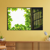 Fensterschnitt Leinwand (Insitu (Wohnzimmer))