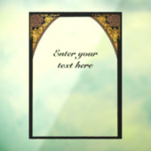 Fenstersticker Fensteraufkleber (Blatt 3)