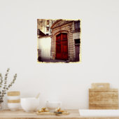 Fenstertüren Poster (Küche)