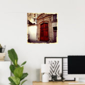 Fenstertüren Poster (Heimbüro)