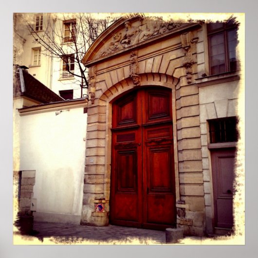 Fenstertüren Poster (Vorne)