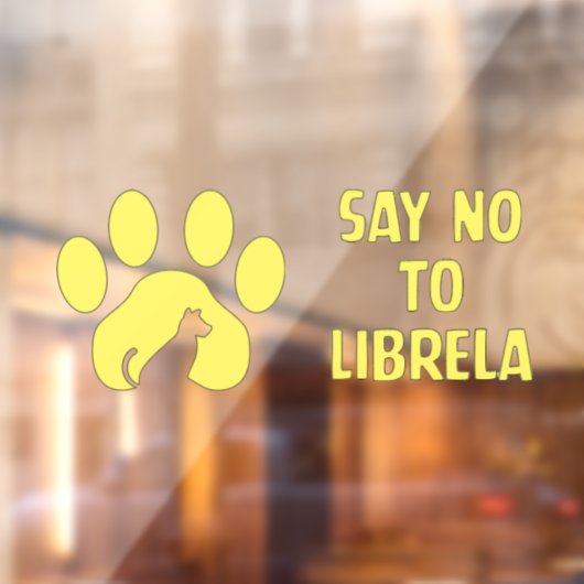 Fensterverkleidung - Gelbe Pfotendesign Fensteraufkleber (Blatt 2)