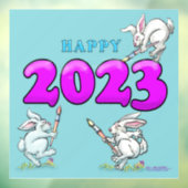 Fensterverschluss 2023 fensteraufkleber (Blatt 3)