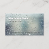 Fensterwaschen Visitenkarte (Rückseite)