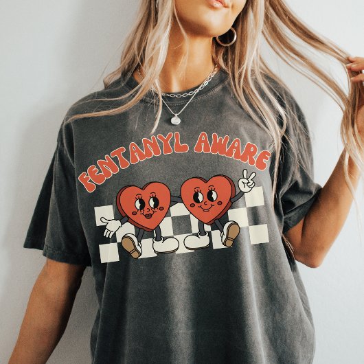Fentanyl Aware | Öffentliche Gesundheit | Schadens T-Shirt