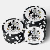 Fenton Familienwappen Pokerchips (Stapel)