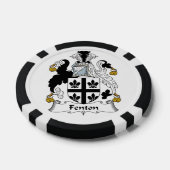Fenton Familienwappen Pokerchips (Einzeln)