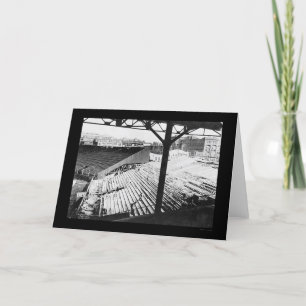 Fenway Baseball-Park in Boston, MA 1912 Karte