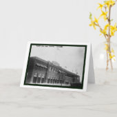 Fenway Park Boston Baseball 1914 Karte (Gelbe Blume)