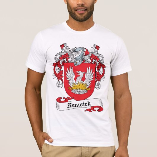 Fenwick Familienwappen T-Shirt (Vorderseite)