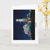 Fenwick Insel-Leuchtturm Karte (Gelbe Blume)