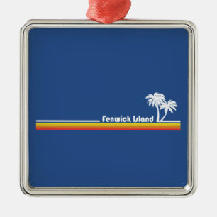 Fenwick Island, Delaware Ornament Aus Metall