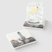 FENWICK ISLAND LIGHT STEINUNTERSETZER (Seitenansicht)