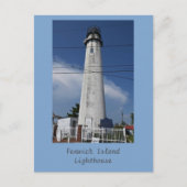 Fenwick Island Lighthouse Postcard Postkarte (Vorderseite)