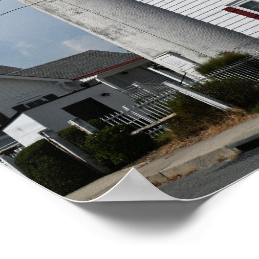 Fenwick Island Lighthouse Poster (Ecke)