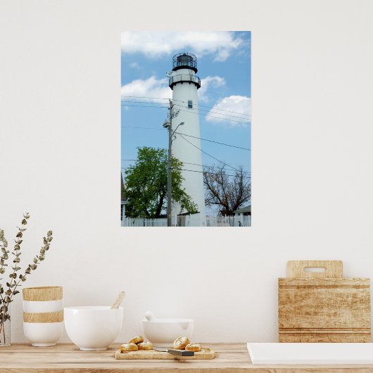 Fenwick Island Lighthouse Tower Poster (Küche)