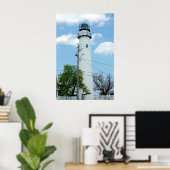 Fenwick Island Lighthouse Tower Poster (Heimbüro)