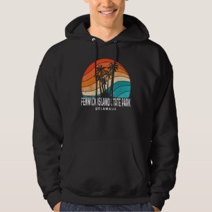 Fenwick Island State Park Delaware Palmenstrand Hoodie