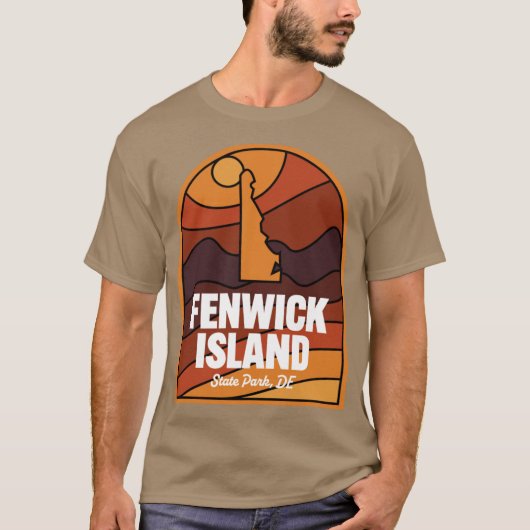 Fenwick Island State Park Delaware T-Shirt (Vorderseite)