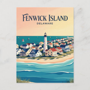 Fenwick Island USA is already quite short, however Postkarte
