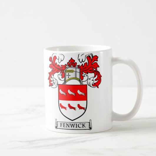 FENWICK Wappen Kaffeetasse (Rechts)