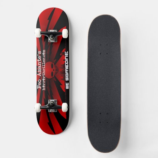 Feo Amantes Horror Thriller Skateboard (Vorderseite)